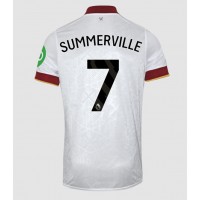 Maglia Calcio West Ham United Crysencio Summerville #7 Terza Divisa 2024-25 Manica Corta